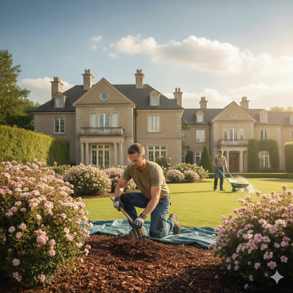 Fertilising & Mulching